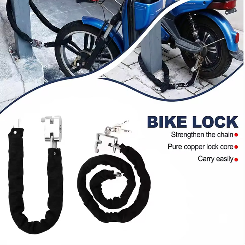 U Lock Heavy Duty - 1.2M 2M 3M Motorcycle Bike Lock