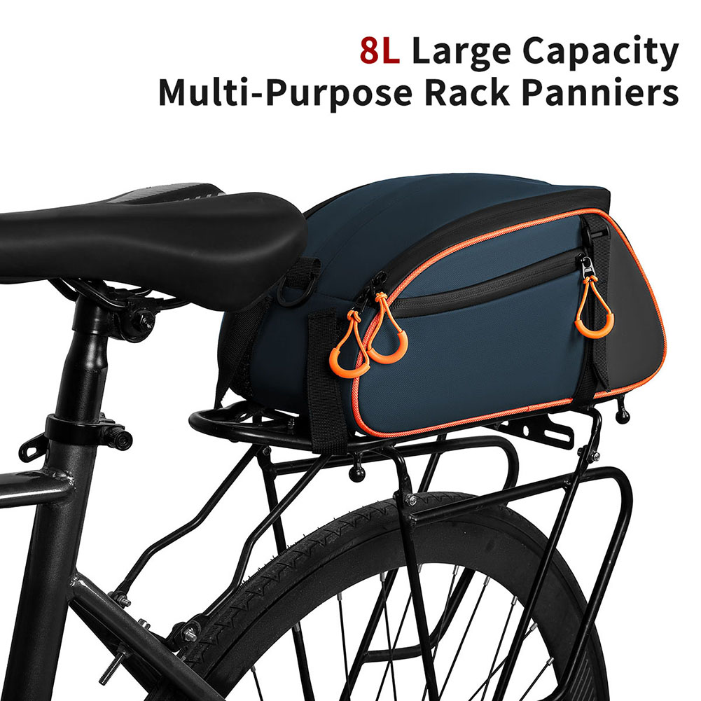 Waterproof Cycling Commute - 8L Cycling Back Seat Bag Waterproof