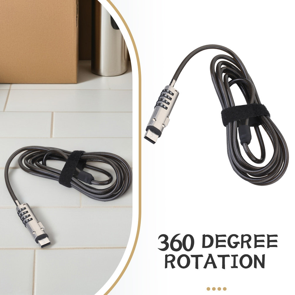 Laptop Numeric Password Lock P - Cable Lock Flexible 评论和价格