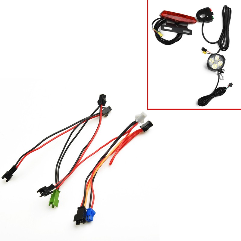 24-60V Electric Bike Light Con - Bike Light Front Rear 评论和价格