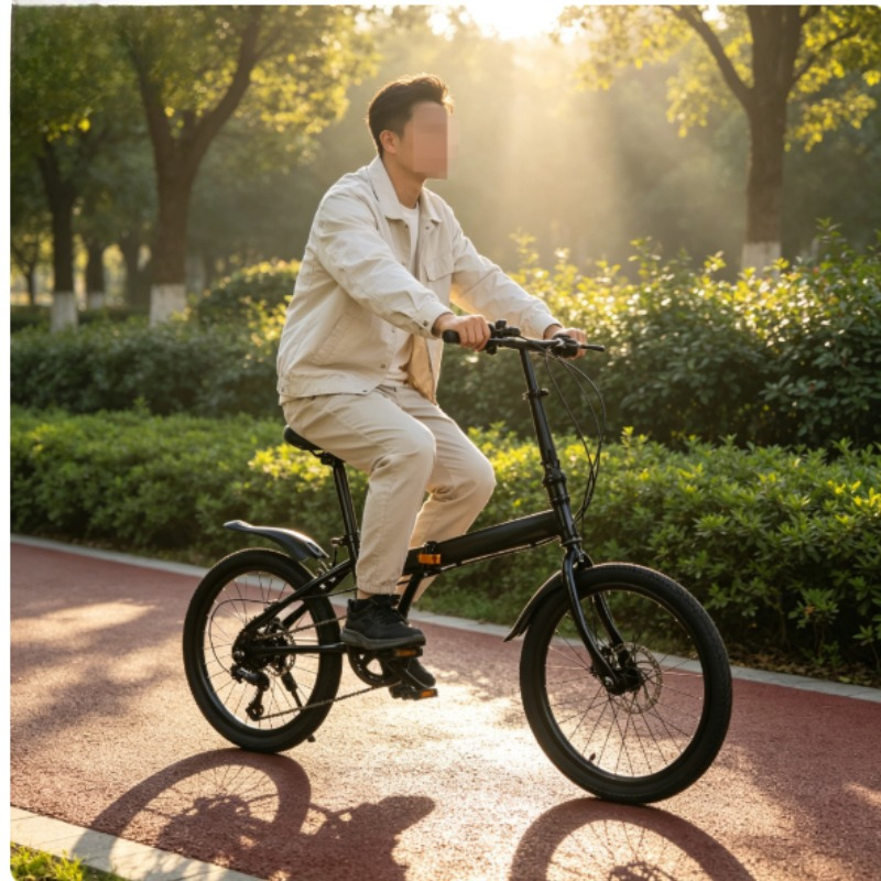 Folding Bicycle 20 Inch Men Wo - Cycling In City 评论和价格