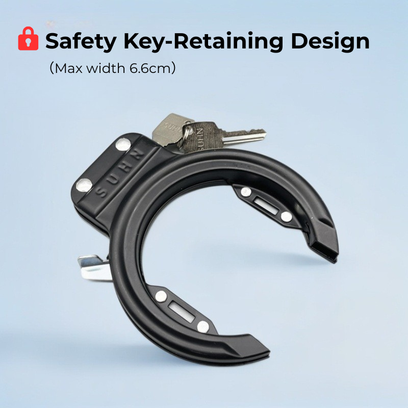 Outdoor Bicycle Horseshoe Lock - U Lock Heavy Duty 评论和价格