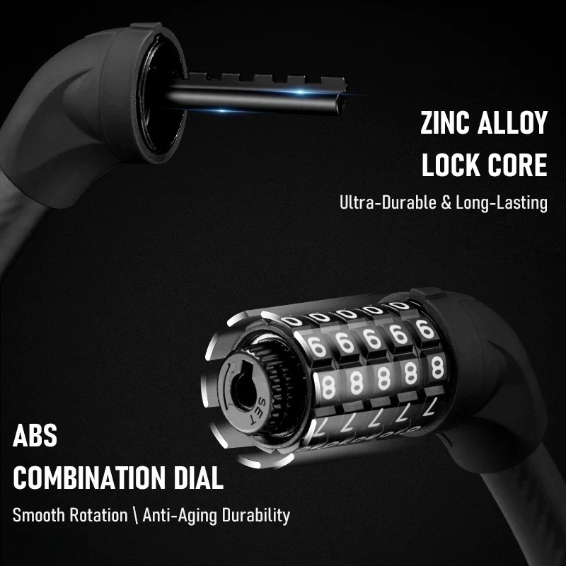 5-Digit Combination Bike Lock  - U Lock Heavy Duty 评论和价格