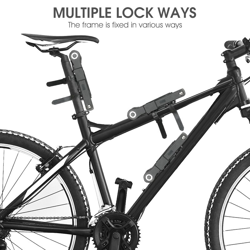 WEST BIKING Bicycle Folding Ch - U Lock Heavy Duty 评论和价格