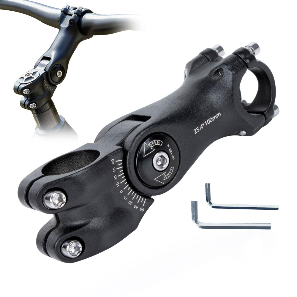 Adjustable Bike Stem Riser 100 - Cycling In City 评论和价格