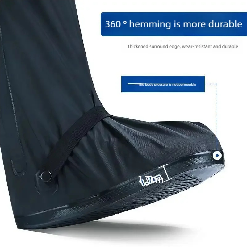 Reflective High‑Ankle Rain Boo - Cycling Commute Shoes 评论和价格