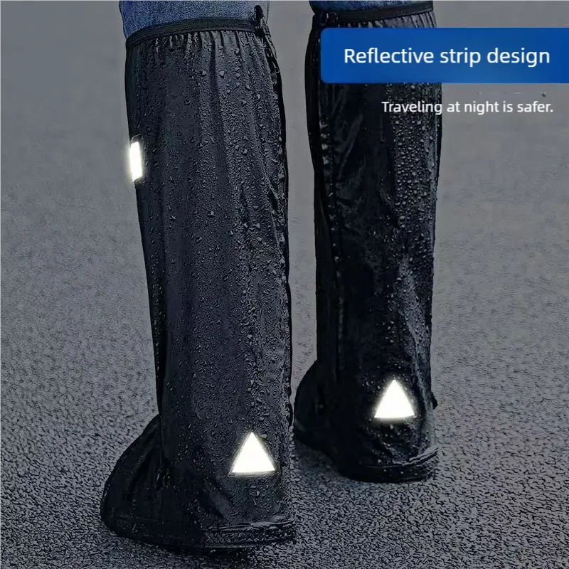 Reflective High‑Ankle Rain Boo - Cycling Commute Shoes 评论和价格
