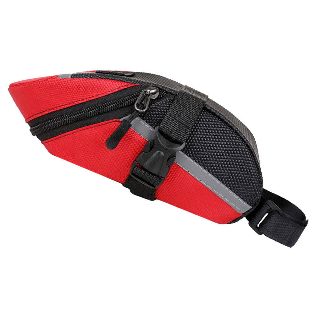 Red Waterproof Bike Saddle Tai - Saddle Bag Under Seat 评论和价格