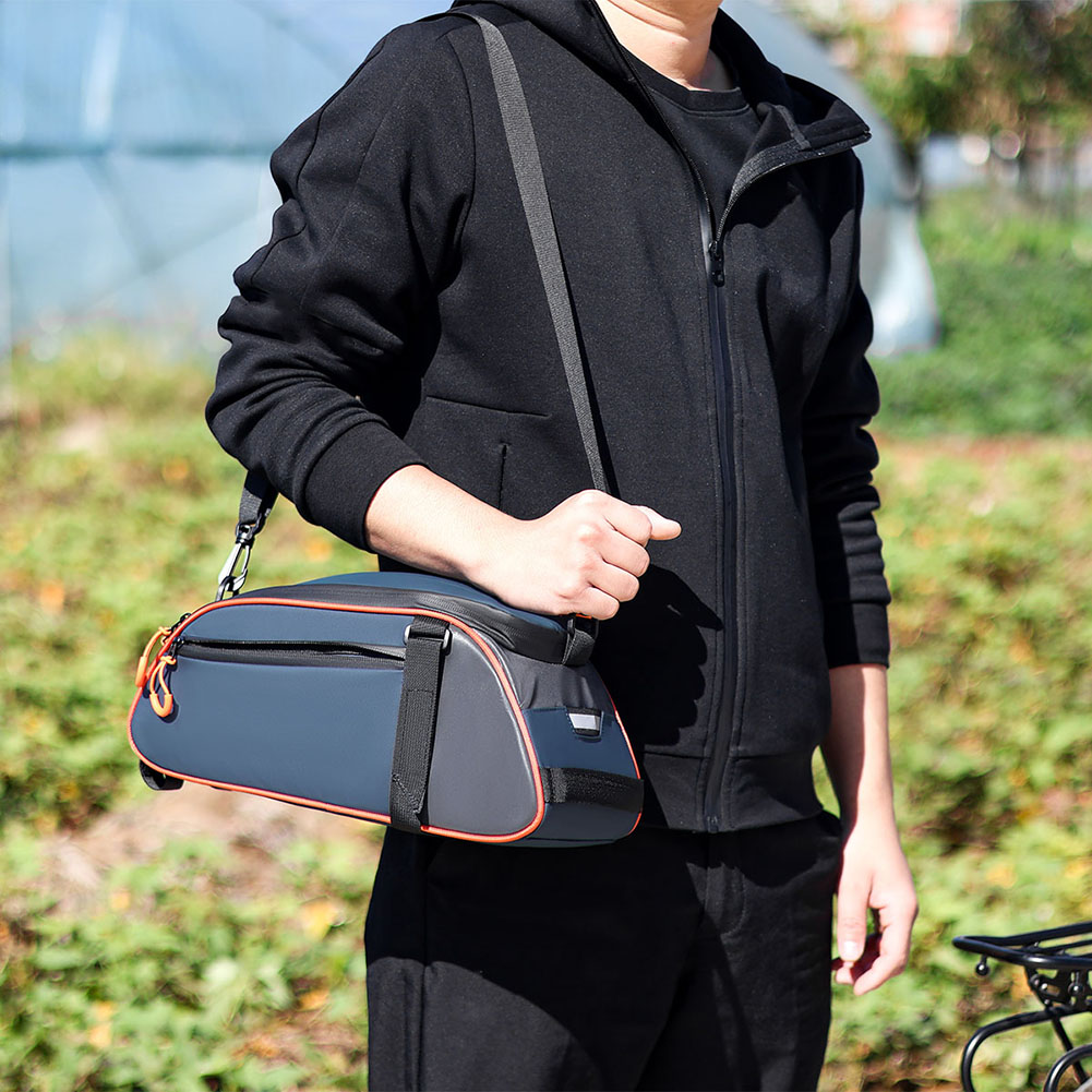 8L Cycling Back Seat Bag Water - Waterproof Cycling Commute 评论和价格